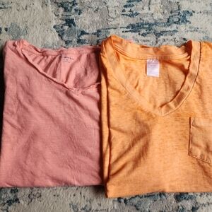 Vneck T-Shirt Bundle Size Medium